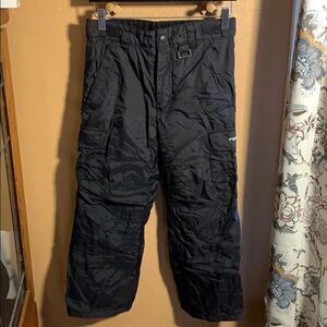 Artix Black Snow Pants